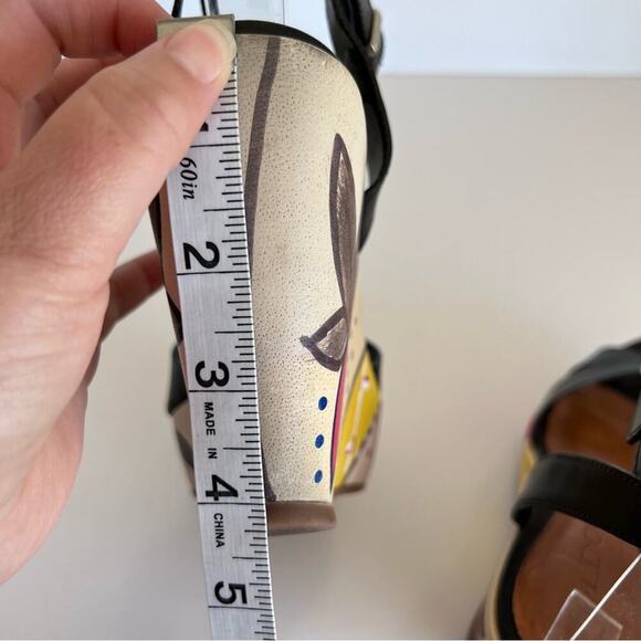 Colorful Wedge Sandals - Picture 15 of 15